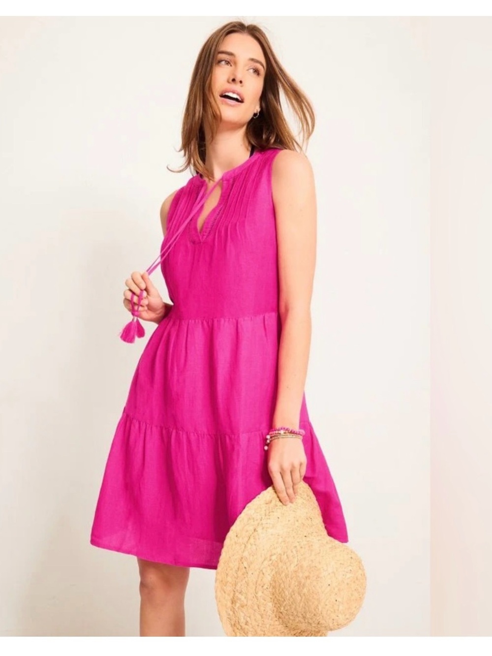 NWT Tommy Bahama St. Lucia Sleeveless Tier Dress